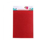 Feutrine adhesive pailletee sodertex 1mm 200x300mm 10     coupons coloris assortis