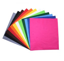 Feutrine sodertex 180gm2 1mm 400x500mm 12 coupons coloris  assortis