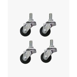Lot de 4 roulettes pour support sac-poubelle