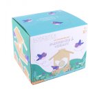Kit mangeoire en bois + colle - 12 x 14,5 x 11,5 cm - 1 pc  - 1 color