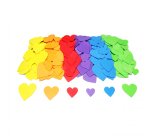 Coeurs en mousse eva sodertex adhesive 200 pcs tailles et   coloris assortis