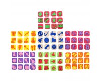 Maxi pack de 84 mini tampons sodertex 7 themes assortis