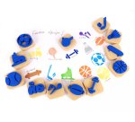 Maxi pack de 84 mini tampons sodertex 7 themes assortis