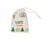 Pochons sodertex en coton 150gm2 110x150mm 6 pcs        coloris écru