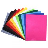 Feutrine sodertex 180gm2 1mm 240x300mm 12 coupons coloris  assortis