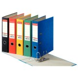 Classeur à levier RAINBOW, A4, 7,5 cm, carton, assorti de couleurs