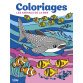 Livre de coloriage 64 pages 205x270, thème les fonds marins