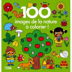 Livre de 64 pages de coloriage thème la nature au fil des saisons. A partir de 3 ans