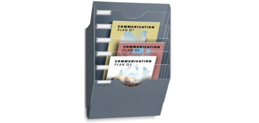 CEP Présentoir mural ReCeption, format A4, 6 cases