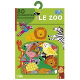 Boîte de 80 gommettes le zoo