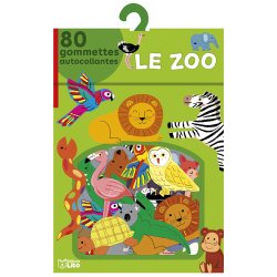 Boîte de 80 gommettes le zoo