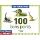 Boîte de 100 bons points les dinosaures