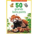 Bon point éditions lito les animaux et leurs petits texte pédagogique au verso 102x140mm boîte 50 unités