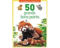 Bon point éditions lito les animaux et leurs petits texte pédagogique au verso 102x140mm boîte 50 unités