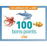 Boîte de 100 bons points thème les animaux de la mer