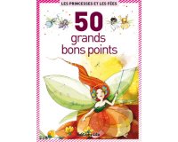 Bon point éditions lito les princesses et les fées texte pédagogique au verso 140x102mm boîte 50 unités