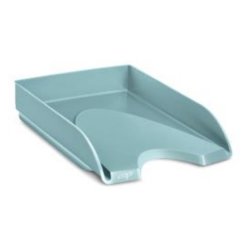 Corbeille à courrier CepPro+ polystyrène, superposable format 24x32 cm - L25,7xH6,6xP34,8 cm cristal