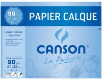 Papier calque satin, A4, 90 g/m2