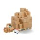 Carton d'expédition Eurobox L Brun simple cannelure, fermeture adhésive L39,4 x H38,7 x P39,4 cm