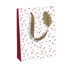 Pomme d'amour, sac large 26,5x14x33 cm - Blanc