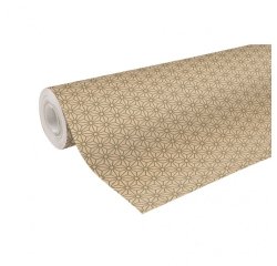 Kraft brut 70g, rl 50x0,70m Losanges or - Or