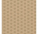 Kraft brut 70g, rl 50x0,70m Losanges or - Or