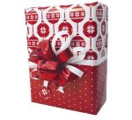 Alliance 60g, rl 50x0,70m Pois fd rouge - Rouge