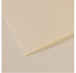 Papier dessin canson feuille mi-teintes n 110 grain        gelatine haute teneur coton   160g 50x65cm unicolore lys