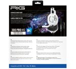 NACON RIG 300 PRO HS Auriculares Alámbrico Diadema Juego Blanco