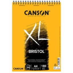 Bloc de 50 feuilles de papier dessin XL BRISTOL 180g A3