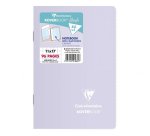 Carnet piqué Koverbook Blush 11x17cm 96 pages petits carreaux couverture polypropylène opaque bicolore Couleur aléatoire - Assortis