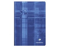 Cahier brochure dos toilé A4 288 pages grands carreaux - Assortis