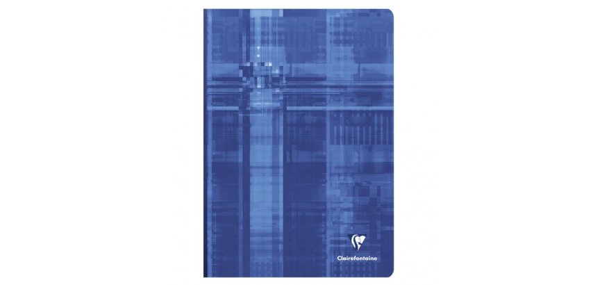 Cahier brochure dos toilé A4 288 pages grands carreaux - Assortis