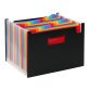Trieur Seatcase Rainbow 24 compartiments, en polypro 7/10e, 2 poignées, Noir intérieur multicolore