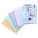Protège-documents personnalisable 40 vues, 20 pochettes PROPYSOFT coloris assortis