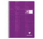 Cahier reliure intégrale déficients visuels A4 100 pages grands carreaux noirs 2,5mm agrandis 10x10 Couleur aléatoire - Assortis