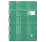 Cahier reliure intégrale déficients visuels A4 100 pages grands carreaux noirs 2,5mm agrandis 10x10 Couleur aléatoire - Assortis