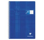 Cahier reliure intégrale déficients visuels A4 100 pages grands carreaux noirs 2,5mm agrandis 10x10 Couleur aléatoire - Assortis