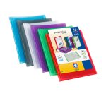 Protège-documents personnalisable PROPYGLASS, 120 vues 60 pochettes. Coloris assortis