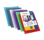 Protège-documents 40 vues Coloris assortis : Incolore-Vert-Rouge-Bleu-Violet