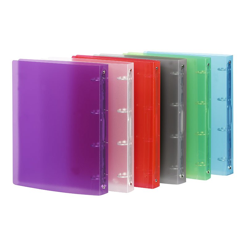 Classeur A4 MAXI 4 anneaux 30mm Propyglass