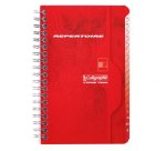 Répertoire reliure intégrale 7000 11x17 cm 100 pages petits carreaux 70 g - Assortis