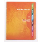 Cahier de texte piqûre 70g 17X22 120 pages grands carreaux Seyès 7000