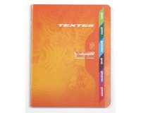 Textes piqué 7000 17x22 cm 120 pages grands carreaux 70 g - Assortis