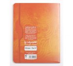 Textes piqué 7000 17x22 cm 120 pages grands carreaux 70 g - Assortis