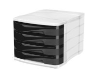 CEP Module de classement ELLYPSE OWA, 4 tiroirs, noir