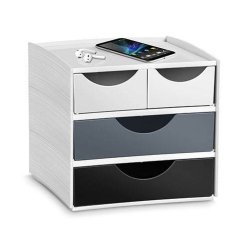 CEP Mini module de rangement MyCube mineral, 4 tiroirs