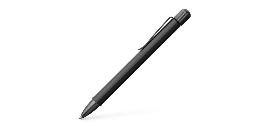 Stylo-bille faber castell hexo aluminium noir mat