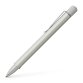 Stylo-bille faber castell hexo aluminium argent mat