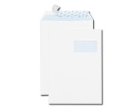 Pochette gpv everyday adhesi ve vélin blanc 90g c4 229x324mm fenêtre 50x100mm boîte 250 unités